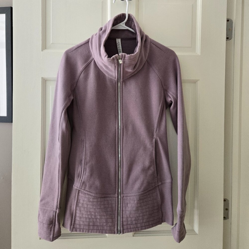 Lululemon Scuba Full Zip Funnel Neck